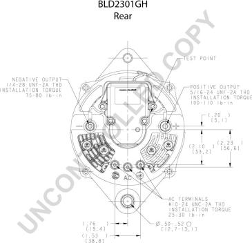 Prestolite Electric BLD2301GH - Генератор autozip.com.ua