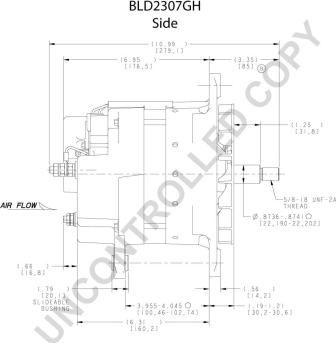 Prestolite Electric BLD2307GH - Генератор autozip.com.ua