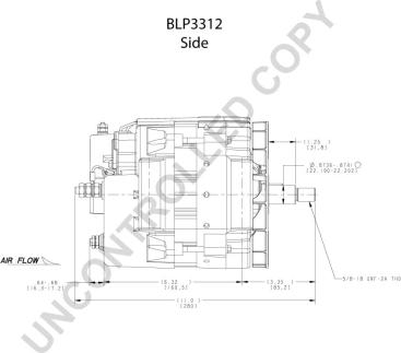 Prestolite Electric BLP3312 - Генератор autozip.com.ua