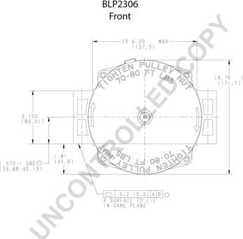 Prestolite Electric BLP2306 - Генератор autozip.com.ua