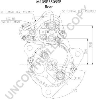 Prestolite Electric M105R3509SE - Стартер autozip.com.ua