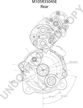 Prestolite Electric M105R3504SE - Стартер autozip.com.ua