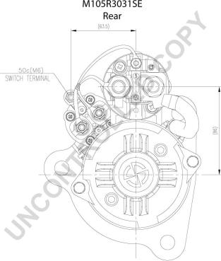 Prestolite Electric M105R3031SE - Стартер autozip.com.ua