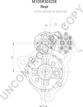 Prestolite Electric M105R3032SE - Стартер autozip.com.ua