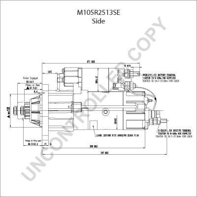 Prestolite Electric M105R2513SE - Стартер autozip.com.ua