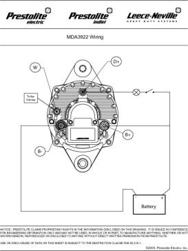 Prestolite Electric MDA3922 - Генератор autozip.com.ua