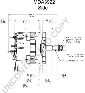 Prestolite Electric MDA3922 - Генератор autozip.com.ua