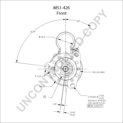 Prestolite Electric MS1-426 - Стартер autozip.com.ua