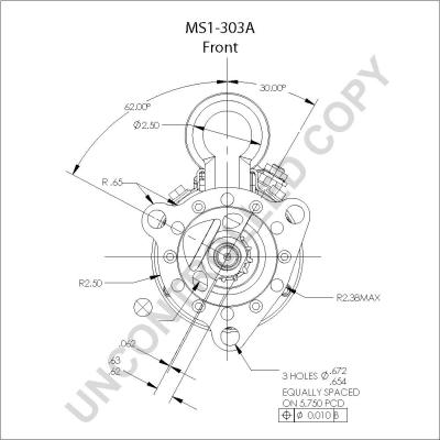 Prestolite Electric MS1-303A - Стартер autozip.com.ua