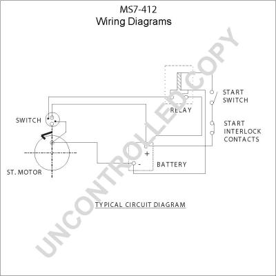 Prestolite Electric MS7-412A - Стартер autozip.com.ua