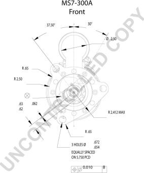 Prestolite Electric MS7-300A - Стартер autozip.com.ua