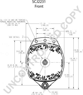 Prestolite Electric SCJ2231 - Генератор autozip.com.ua