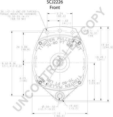 Prestolite Electric SCJ2226 - Генератор autozip.com.ua