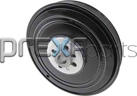PREXAparts P125001 - Ремінний шків, колінчастий вал autozip.com.ua