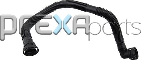 PREXAparts P126107 - Шланг, вентиляція картера autozip.com.ua