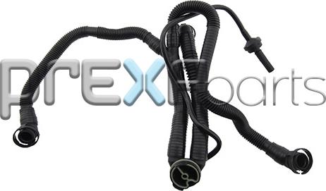 PREXAparts P126122 - Шланг, вентиляція картера autozip.com.ua