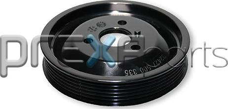 PREXAparts P225005 - Ремінний шків, водяний насос autozip.com.ua