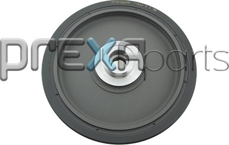 PREXAparts P225011 - Ремінний шків, колінчастий вал autozip.com.ua