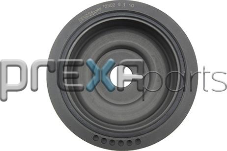 PREXAparts P725002 - Ремінний шків, колінчастий вал autozip.com.ua