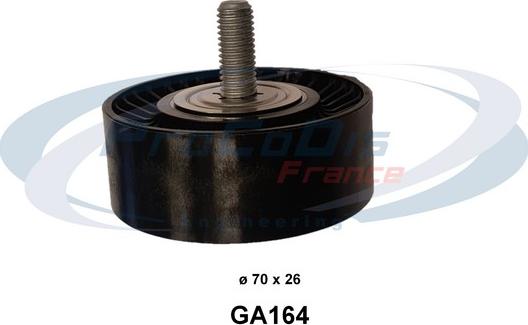 Procodis France GA164 - Натягувач ременя, клинові зуб. autozip.com.ua