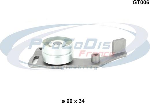 Procodis France GT006 - Натяжна ролик, ремінь ГРМ autozip.com.ua