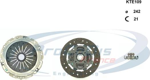 Procodis France KTE109 - Комплект зчеплення autozip.com.ua