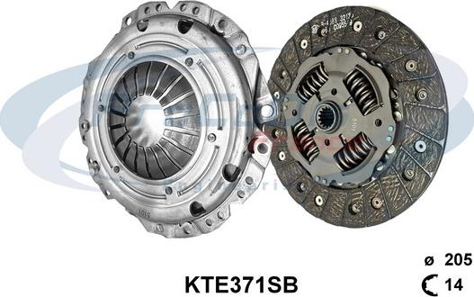 Procodis France KTE371SB - Комплект зчеплення autozip.com.ua