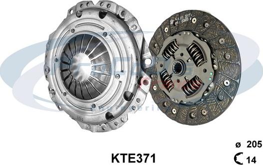 Procodis France KTE371 - Комплект зчеплення autozip.com.ua
