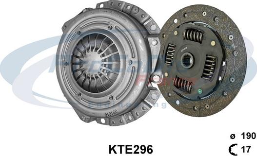 Procodis France KTE296 - Комплект зчеплення autozip.com.ua