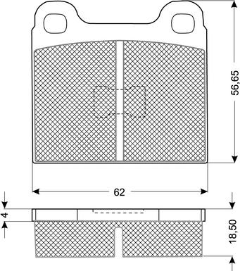 Procodis France PF10161 - Гальмівні колодки, дискові гальма autozip.com.ua