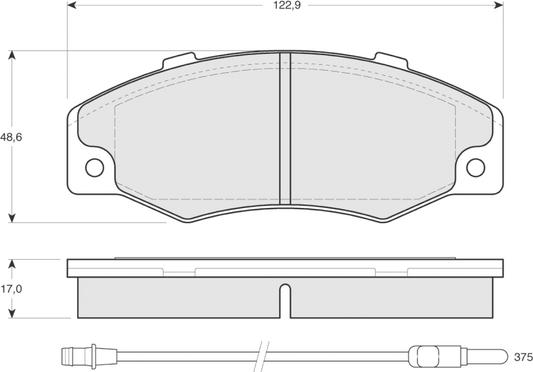 Procodis France PF1346 - Гальмівні колодки, дискові гальма autozip.com.ua