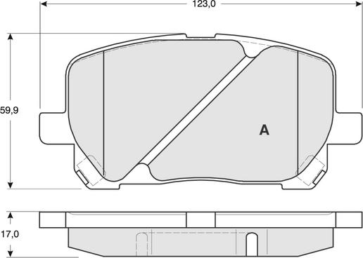 Procodis France PF1367 - Гальмівні колодки, дискові гальма autozip.com.ua