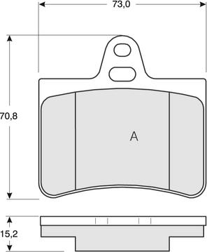 Protechnic PRP0280-3M - Гальмівні колодки, дискові гальма autozip.com.ua