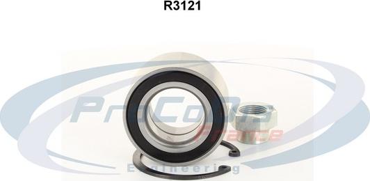Procodis France R3121 - Комплект підшипника маточини колеса autozip.com.ua