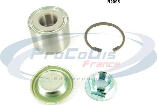 Procodis France R2095 - Комплект підшипника маточини колеса autozip.com.ua