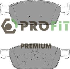 Profit 5005-4416 - Гальмівні колодки, дискові гальма autozip.com.ua