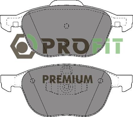 Profit 5005-1594 - Гальмівні колодки, дискові гальма autozip.com.ua