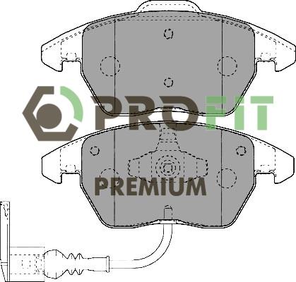 Profit 5005-1641 - Гальмівні колодки, дискові гальма autozip.com.ua