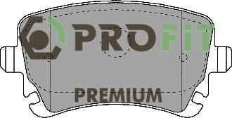 Profit 5005-1655 - Гальмівні колодки, дискові гальма autozip.com.ua