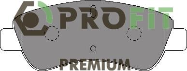 Profit 5005-1399 - Гальмівні колодки, дискові гальма autozip.com.ua