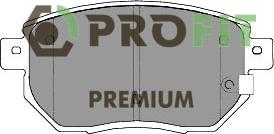 Profit 5005-1786 - Гальмівні колодки, дискові гальма autozip.com.ua