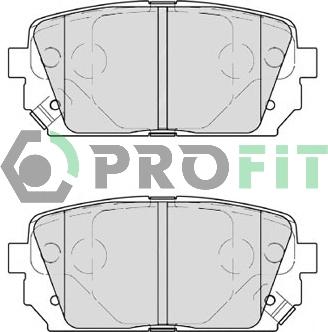 Profit 5000-4193 - Гальмівні колодки, дискові гальма autozip.com.ua