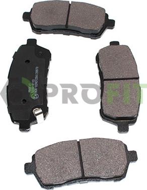 Profit 5000-4110 - Гальмівні колодки, дискові гальма autozip.com.ua