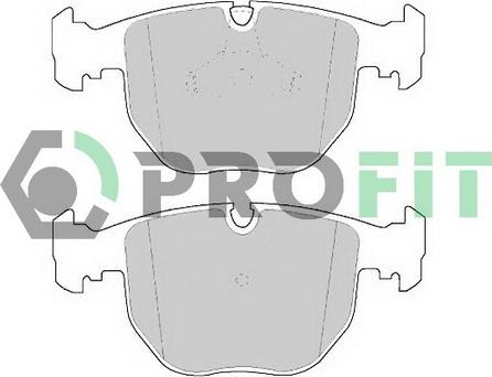 Profit 5000-0997 C - Гальмівні колодки, дискові гальма autozip.com.ua