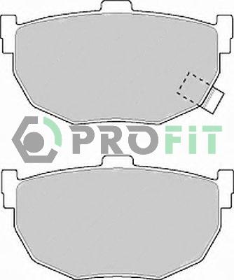 Profit 5000-0638 C - Гальмівні колодки, дискові гальма autozip.com.ua