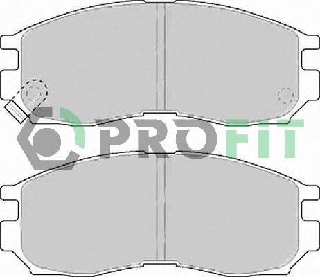 Profit 5000-0764 - Гальмівні колодки, дискові гальма autozip.com.ua
