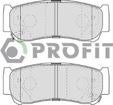 Profit 5000-1910 - Гальмівні колодки, дискові гальма autozip.com.ua