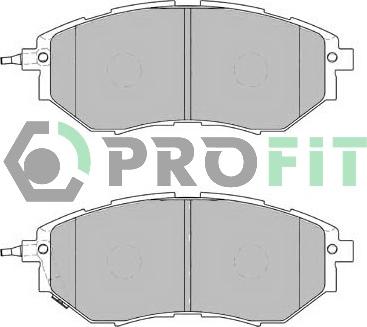 Profit 5000-1984 C - Гальмівні колодки, дискові гальма autozip.com.ua