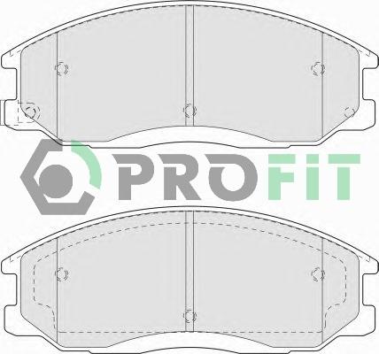 Profit 5000-1605 C - Гальмівні колодки, дискові гальма autozip.com.ua
