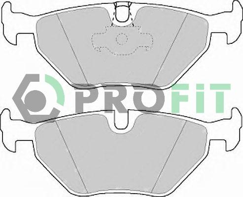 Profit 5000-1075 - Гальмівні колодки, дискові гальма autozip.com.ua